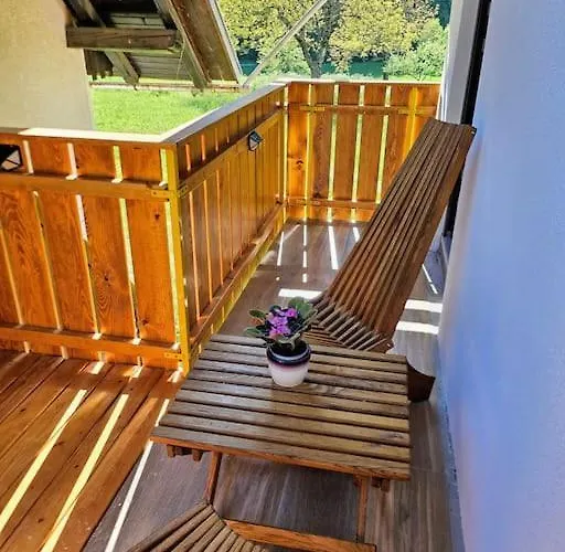 For 2, Big Windows, Nature, Balcony, 5min From Bled Apartment *