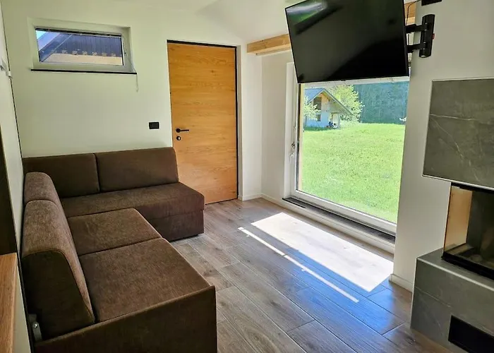 For 2, Big Windows, Nature, Balcony, 5min From Bled Apartment Bohinjska Bela