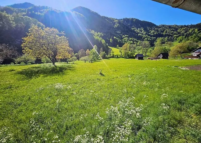 Apartment For 2, Big Windows, Nature, Balcony, 5min From Bled